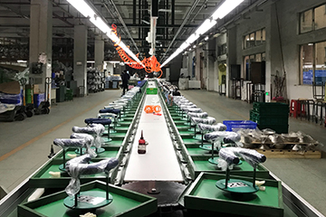 Conducting automatic processing facilities to upgrade production efficiency Conducting automatic processing facilities to upgrade production efficiency